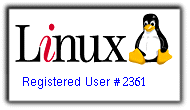Registered Linux User #2361